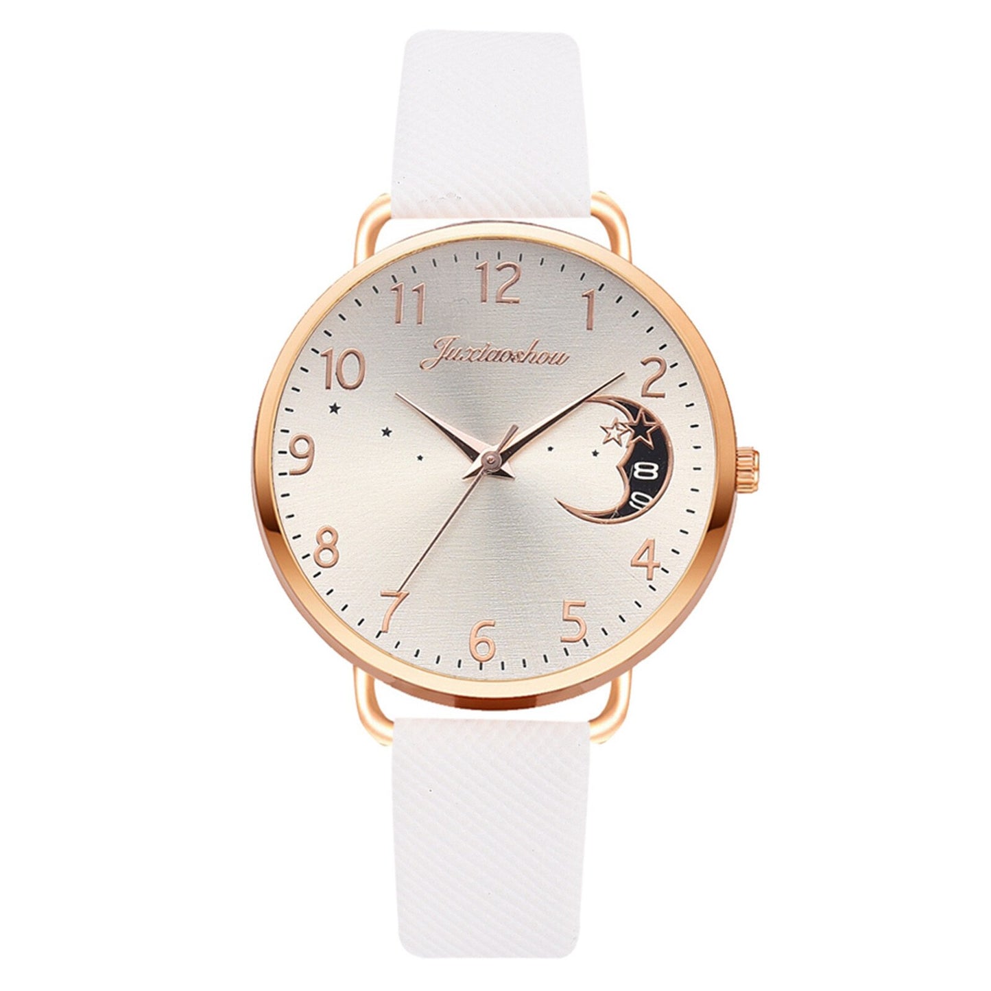 Luxury Leather Band Women's Wrist Watch - Harajuku Style