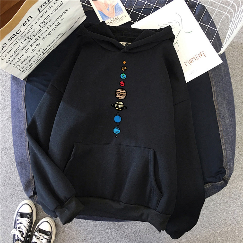 Playful Planets Universe Pullover Hoodie