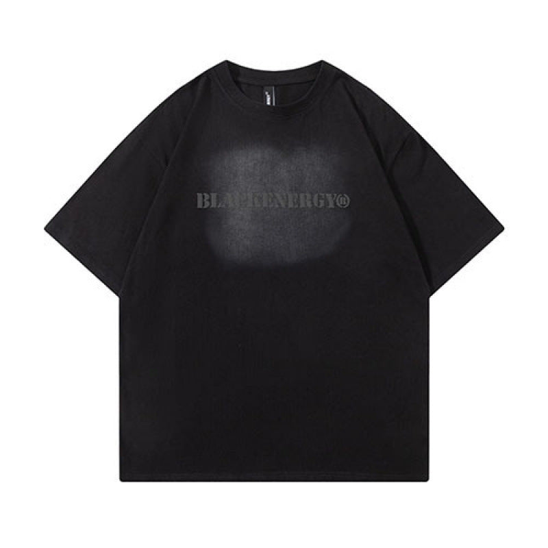 Washed Casual Short Sleeved T-Shirt for Harajuku Style