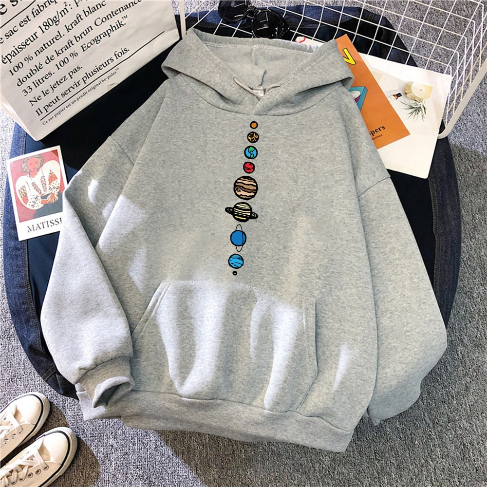 Playful Planets Universe Pullover Hoodie