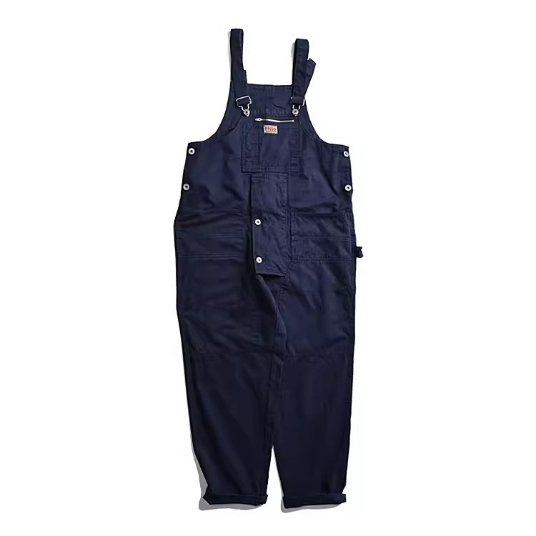 Vintage Japanese Style Workwear Overalls for Men