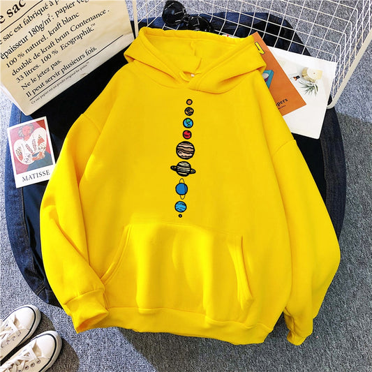 Playful Planets Universe Pullover Hoodie