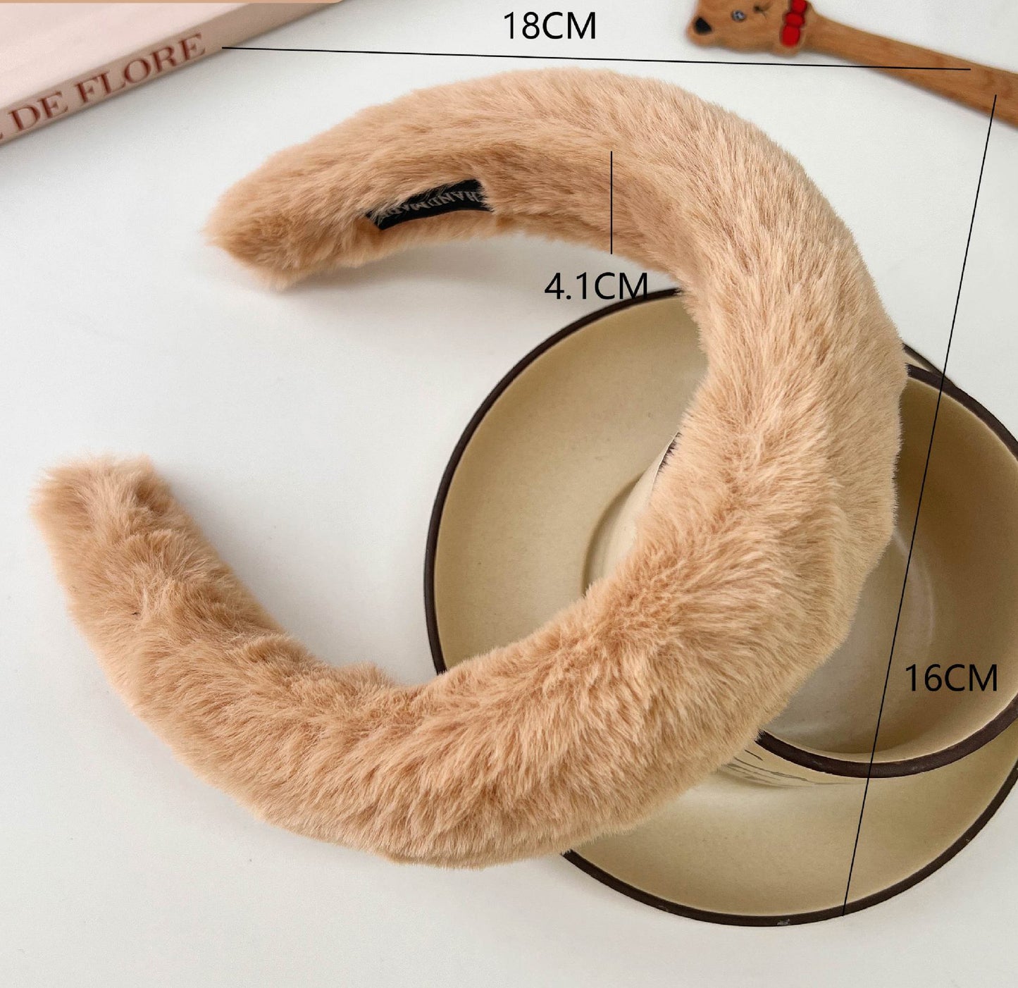 Coffee Color High Skull Top Hair Hoop