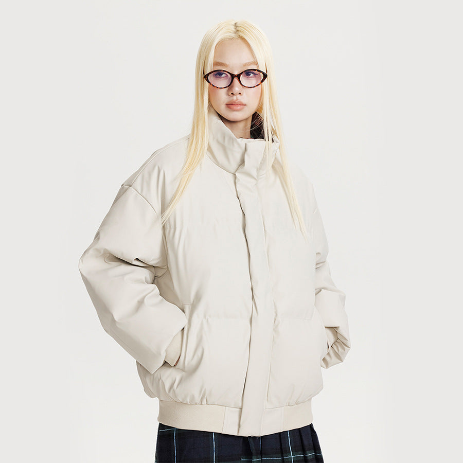 Thick Stand-Up Collar Jacket