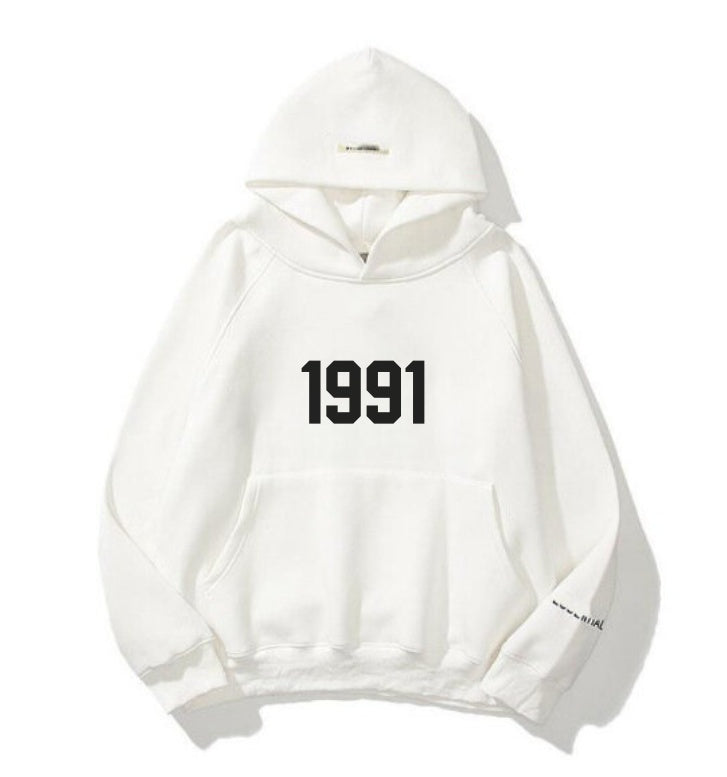 1991 Double Layered Harajuku Hoodie - Street Style