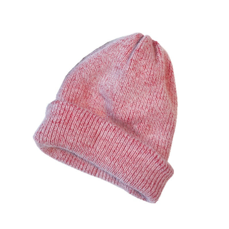Warm Rabbit Hair Wool Cap - Harajuku Style Knitted Hat