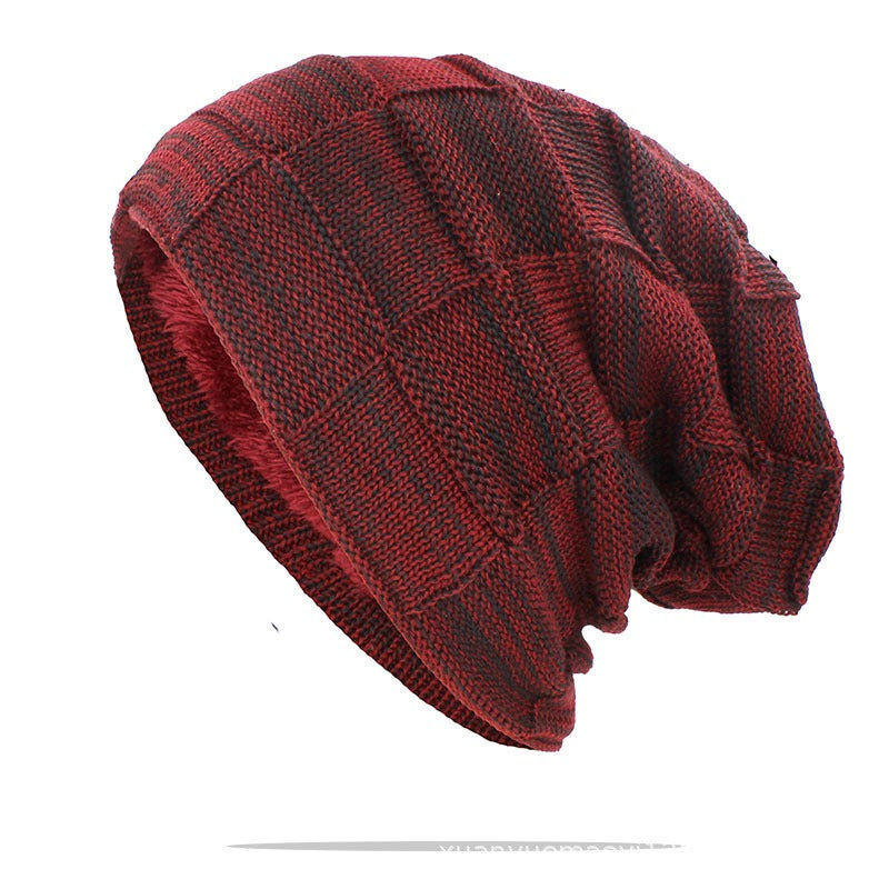 Unisex Plush Pullover Hat - Knitted Ear Protection