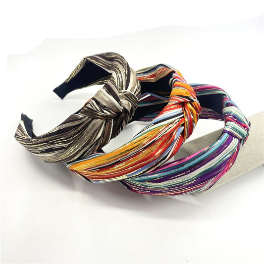 Retro Ethnic Knotted Headband