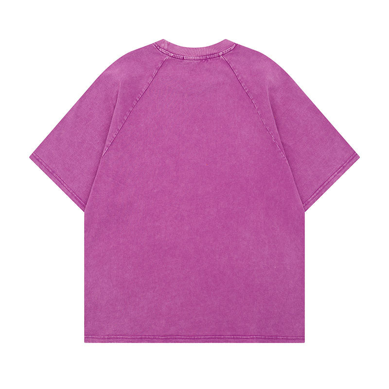 Harajuku Style Loose Fit Cotton Tee for Men