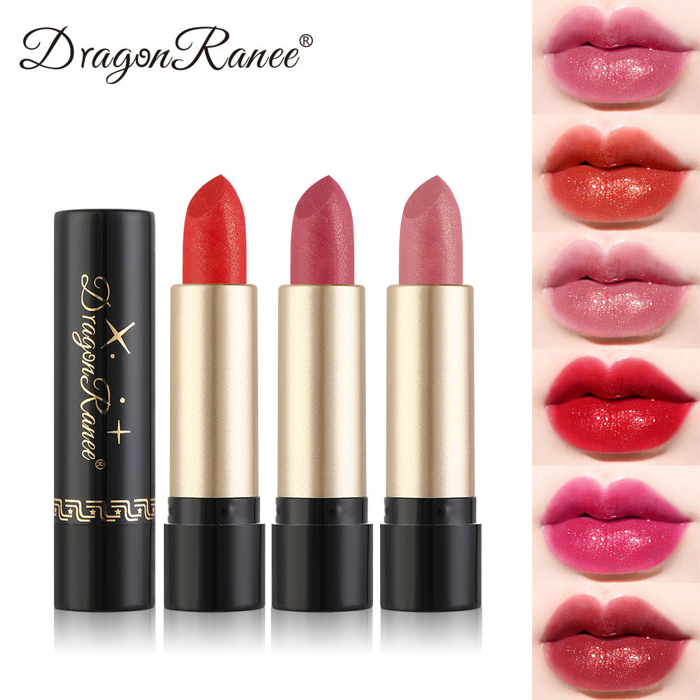 Gilt Pearlescent Dragon Fruit Peach Pink Lipstick