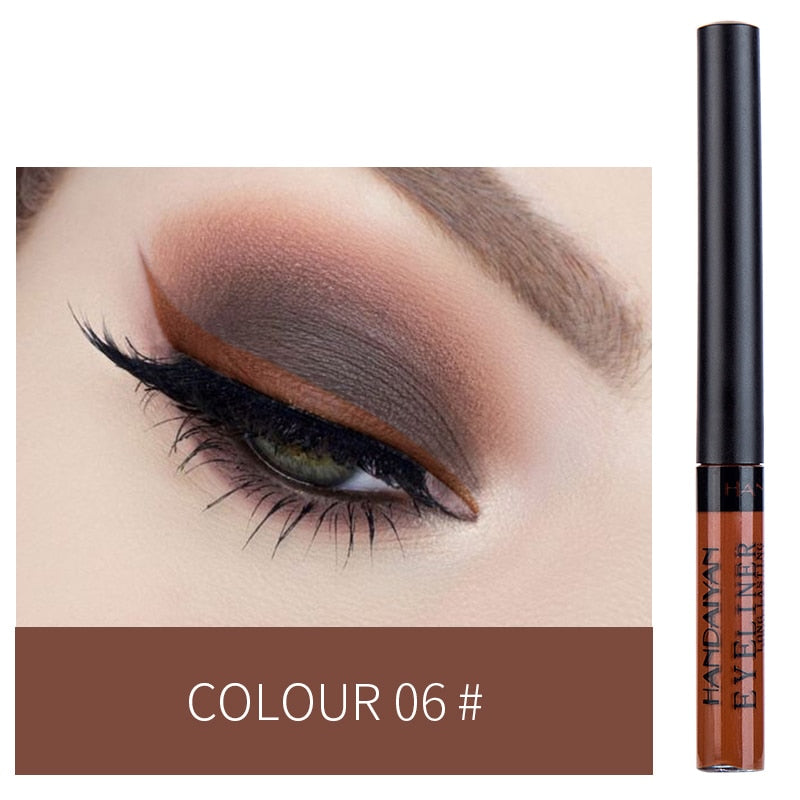 12 Color Waterproof Liquid Eyeliner - Harajuku Style