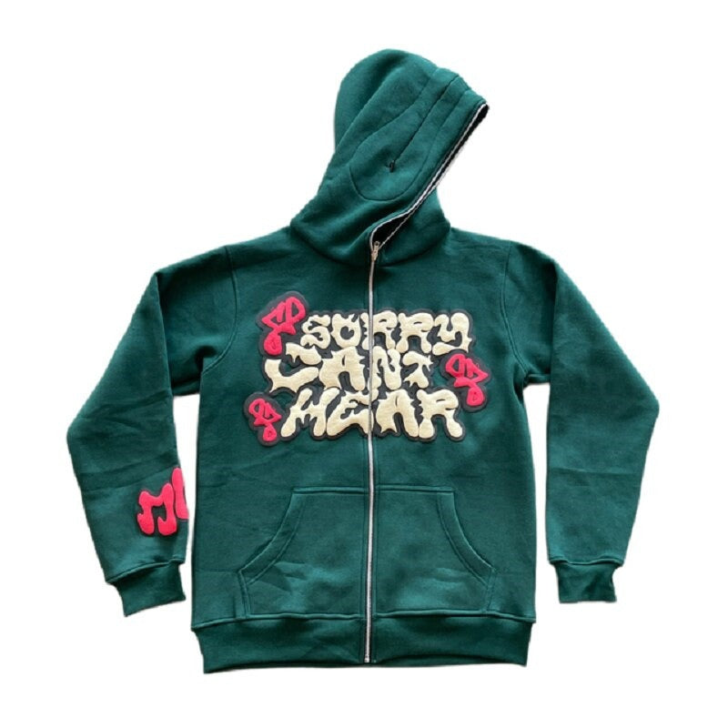 Unisex Harajuku Style Hip-Hop Long Sleeve Hoodie