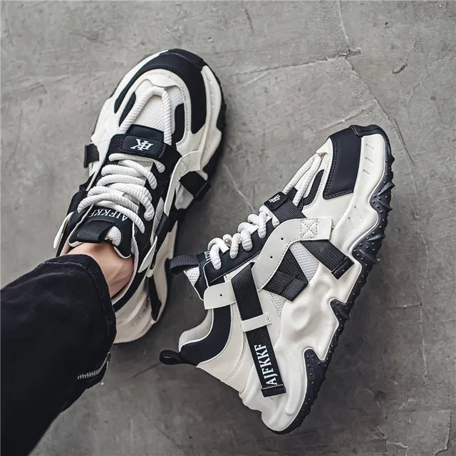 Harajuku Style Anti-Slip Thick Soled Casual Sports Shoes