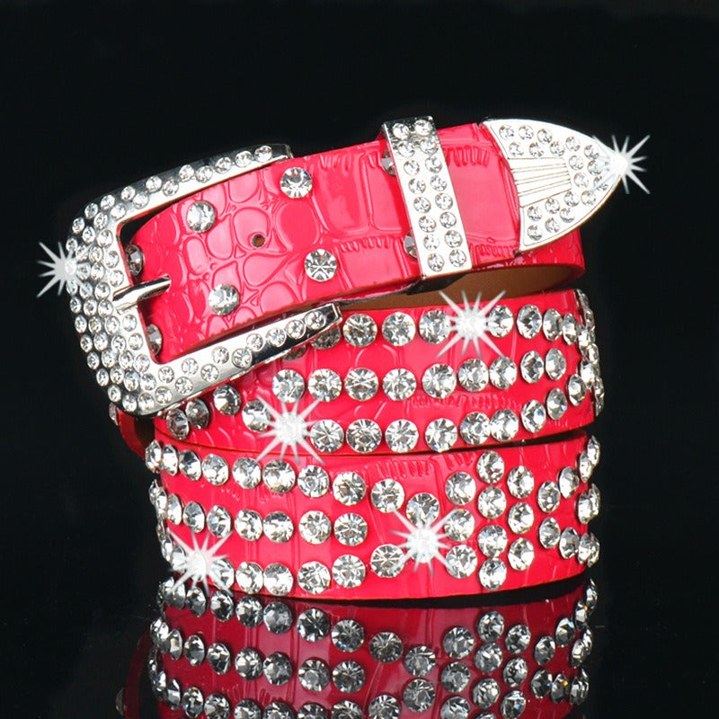 Playful Diamond Belt for Stylish Outfits