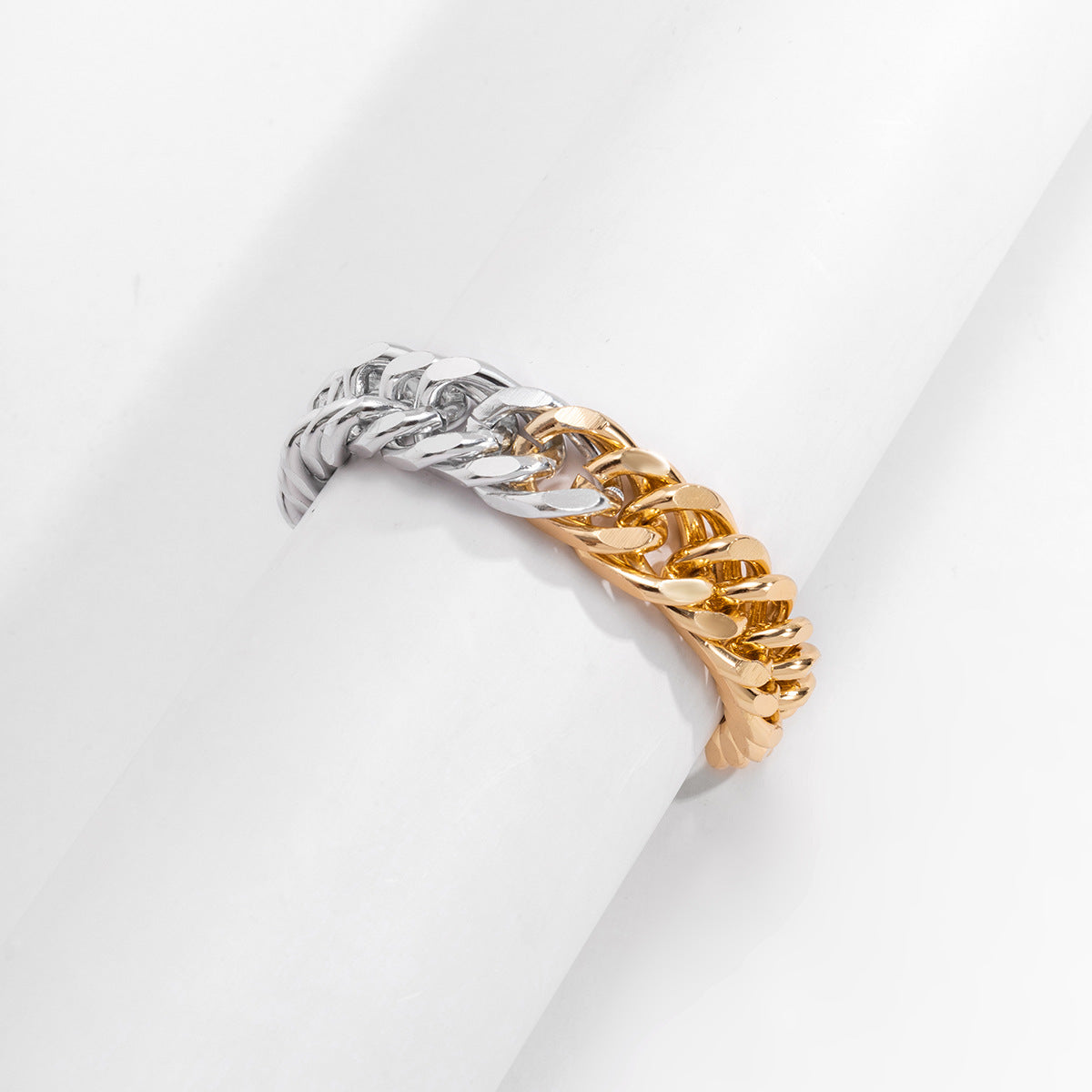 Trendy Harajuku Style Men's Color Matching Bracelet