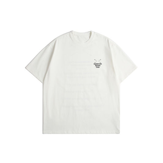 Harajuku Style Loose Fit Letter Print T-Shirt