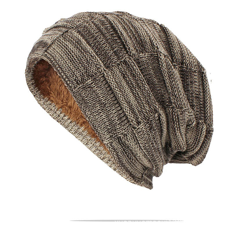 Unisex Plush Pullover Hat - Knitted Ear Protection