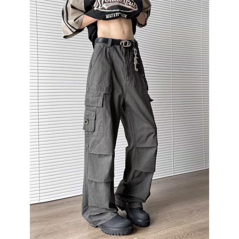 Multi-Pocket Casual Workwear Pants