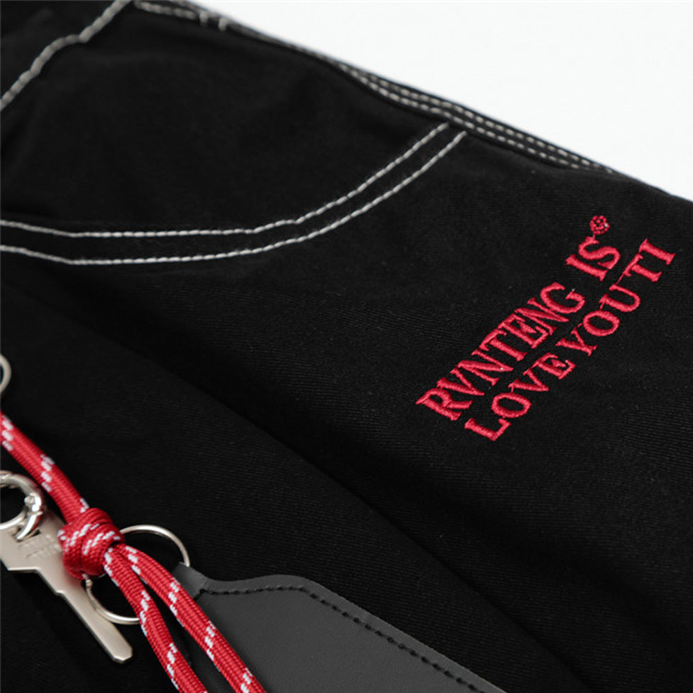 Harajuku Style High Street Cargo Shorts for Men