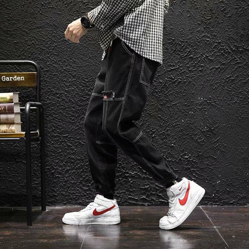 Harajuku Streetwear Cargo Pants - Men's Joggers