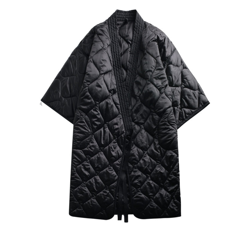 Harajuku Style Black Kimono Bandage Nightgown