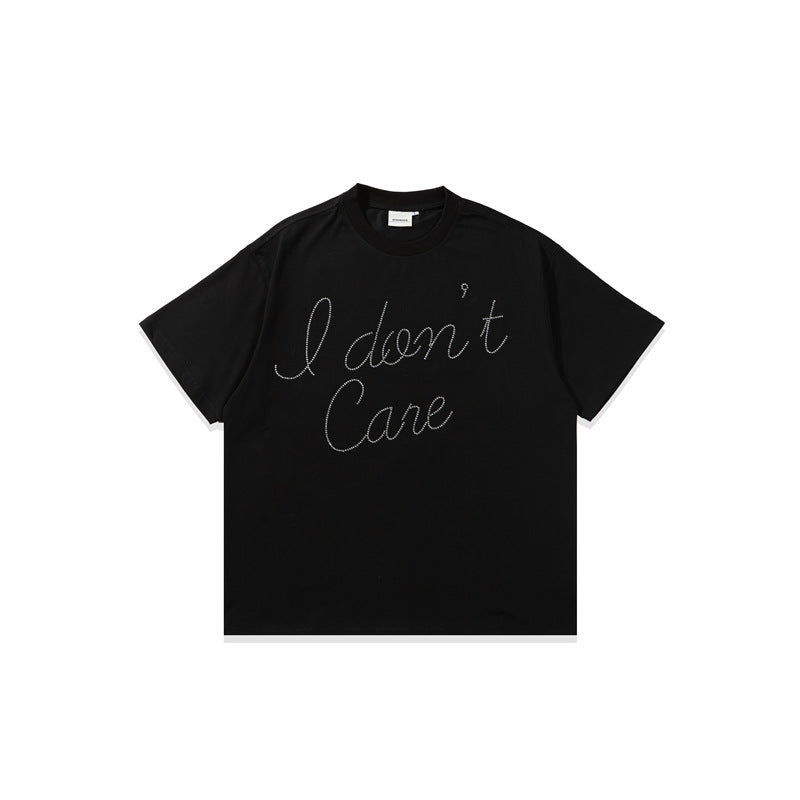 Harajuku Style Printed Round Neck Loose T-Shirt