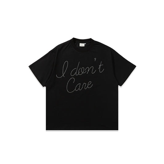 Harajuku Style Printed Round Neck Loose T-Shirt