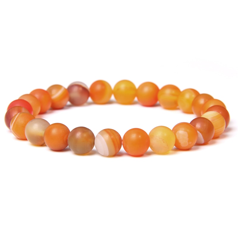 Natural Healing Energy Polished 8mm Bracelet - Harajuku Style