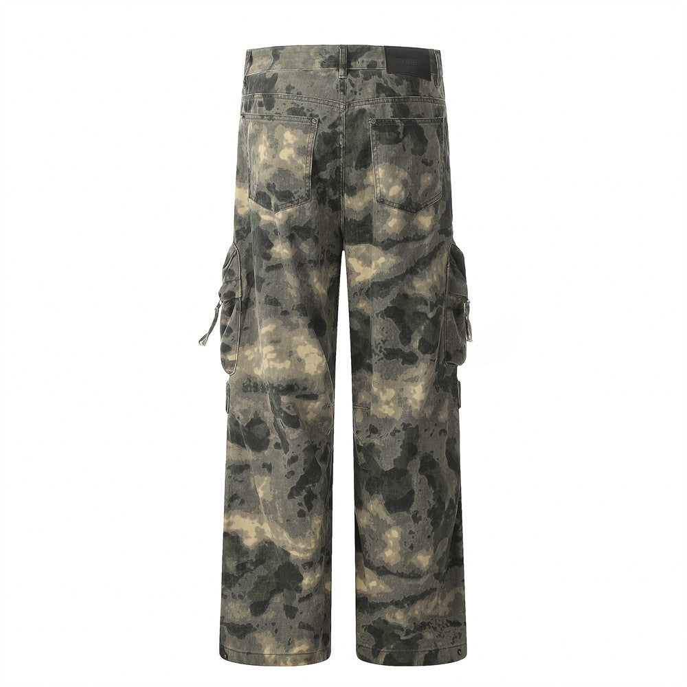 Men's Harajuku Style Multi-Pocket Tactical Work Pants