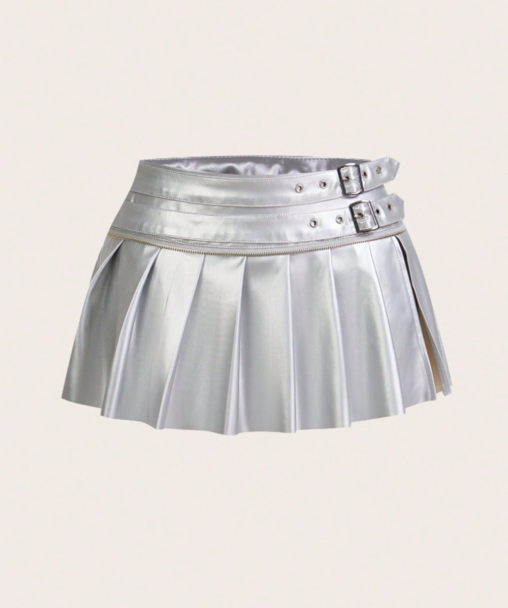 Hundred-Fold Ultra-Short Versatile Split Hot Skirt