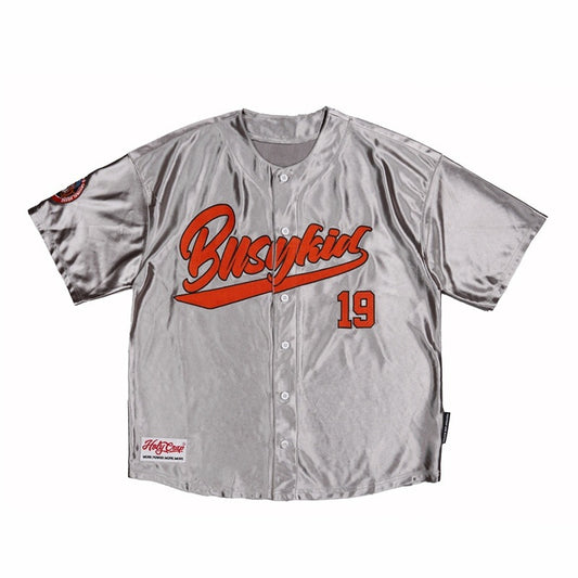 Men's Summer Five Sleeve Street Dance Baseball T-shirt