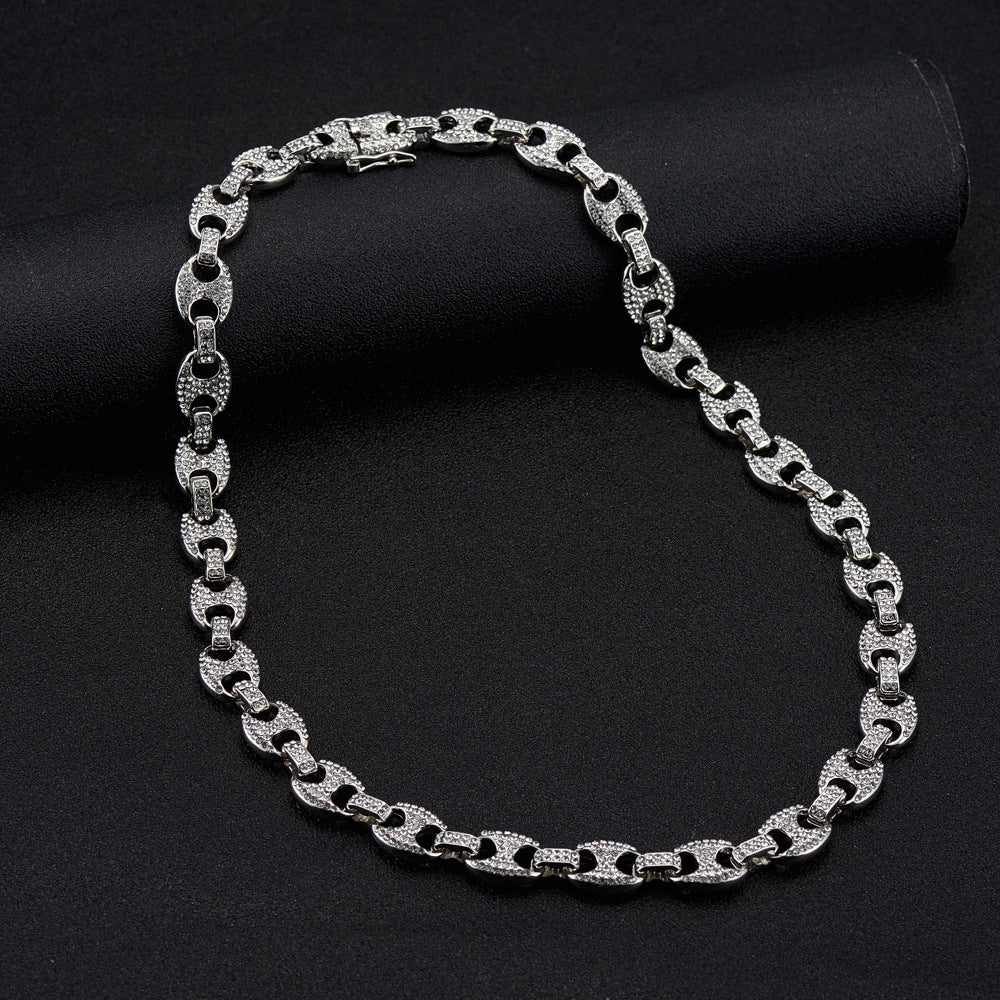 Bold 12mm Cuban Link Chain - Harajuku Street Style