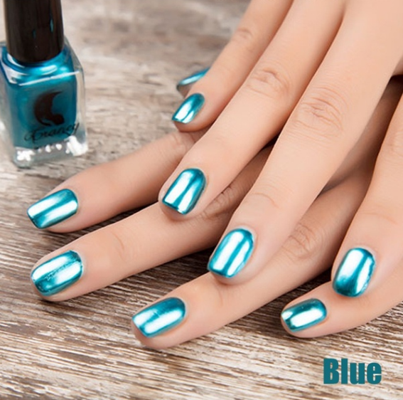 14 Color Metallic Mirror Nail Polish - Harajuku Style