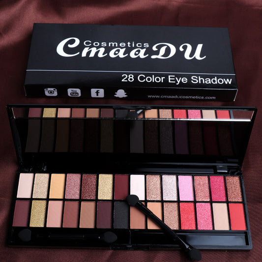 28 Color Playful Eyeshadow Palette for Beginners