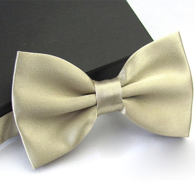 Classic Satin Bow Tie for Men