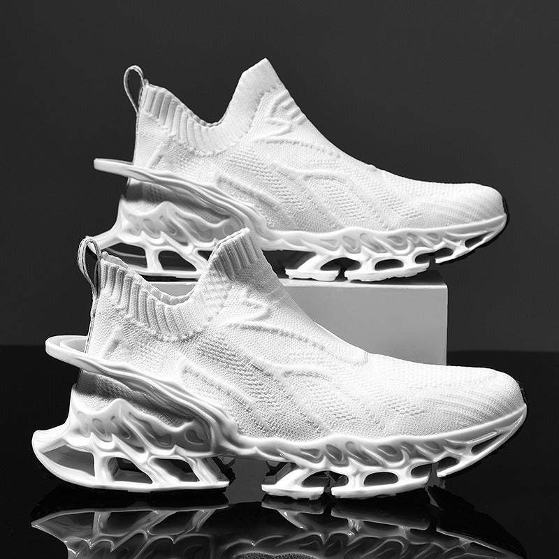Men's Trendy Breathable Flyknit Sneakers - Harajuku Style