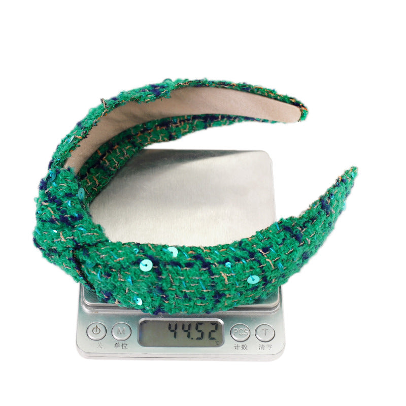 Woolen Hair Accessories Knot Headband F664