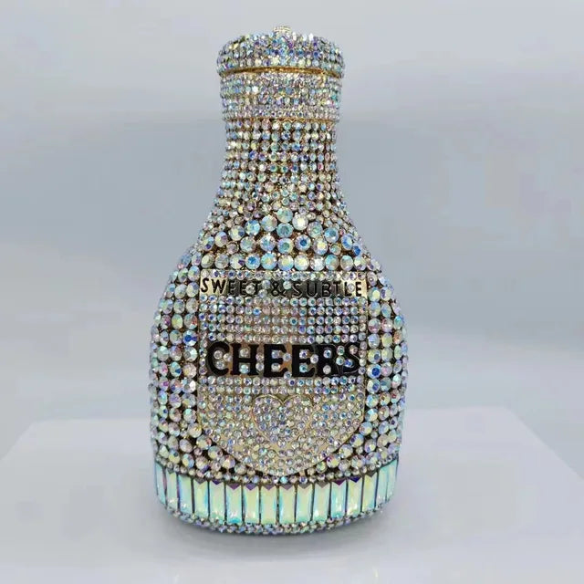 Harajuku Style Rhinestone Evening Bag for Women