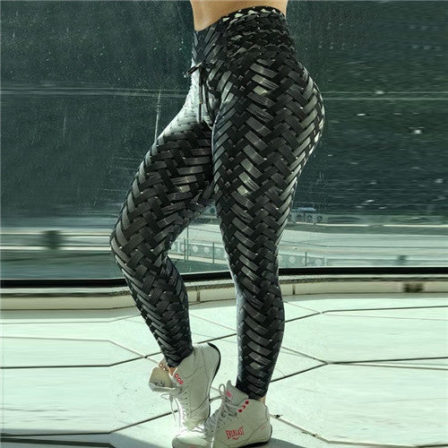 Iron Armor Weave Printed Leggings for Women