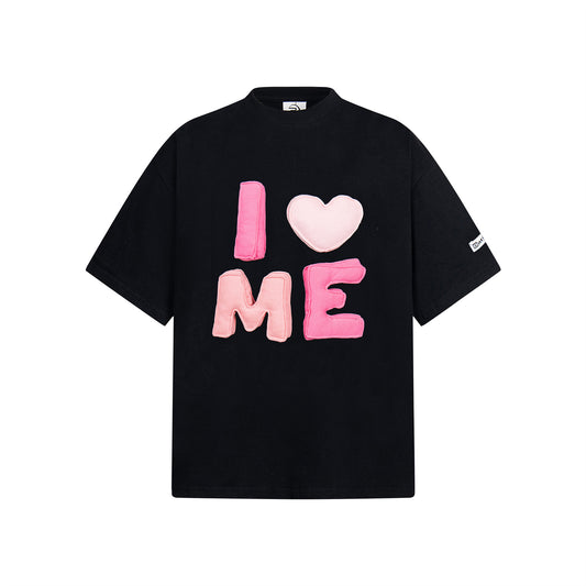 Harajuku Letter Short Sleeve T-Shirt for Men