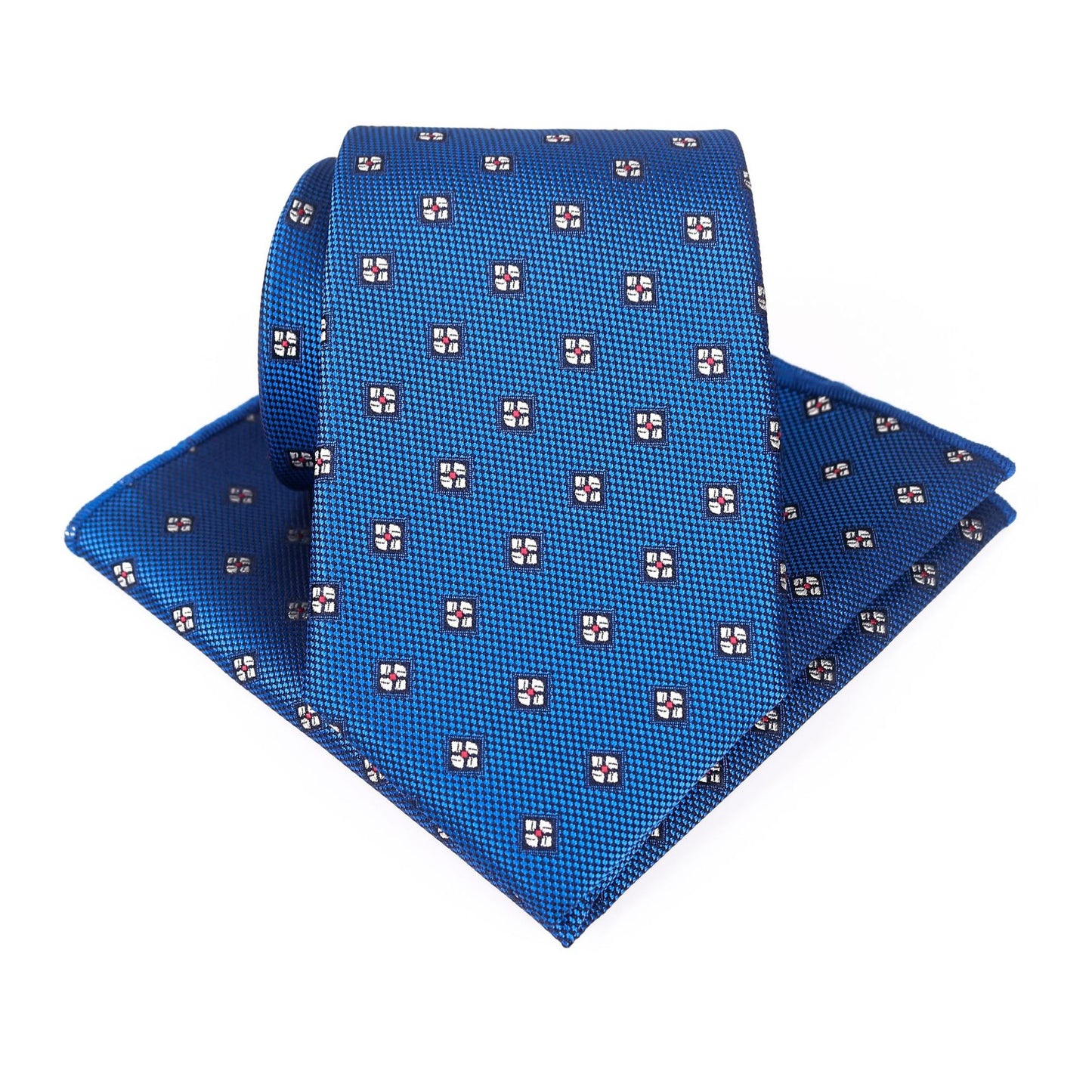 Men's Pineapple Dragonfly Pattern Jacquard Tie