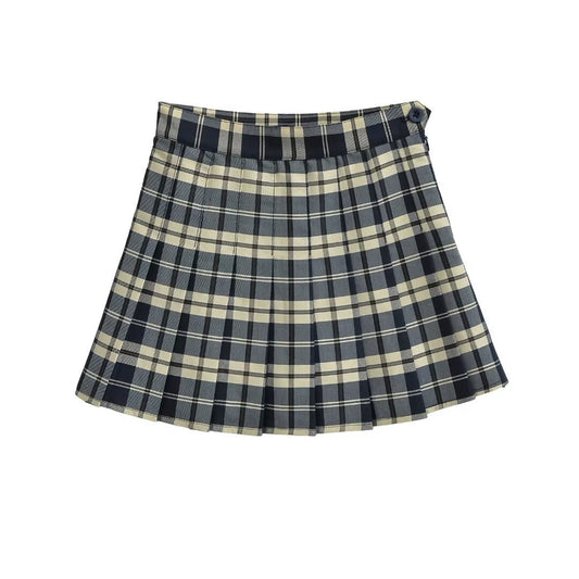 A-Line High-Waisted Short Skirt