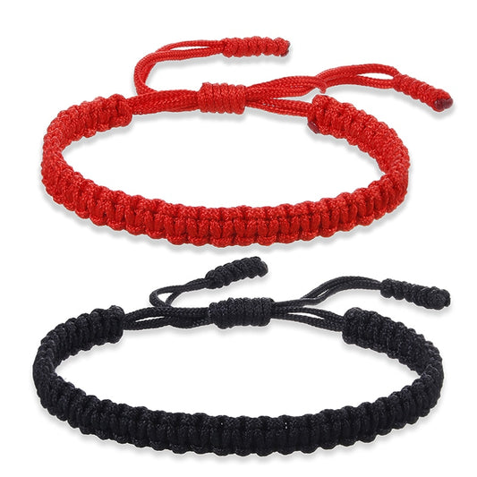 Ethnic Tibetan Buddha Amulet Bracelets - Handmade Multicolor