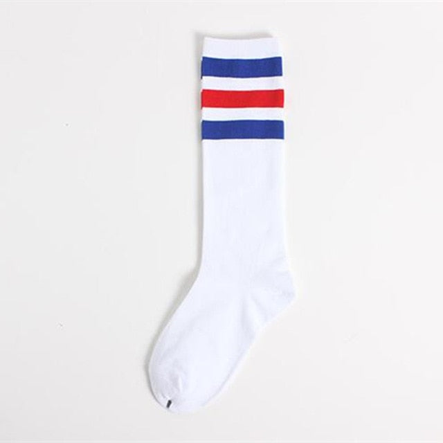 Harajuku Style Playful Three Stripes Socks