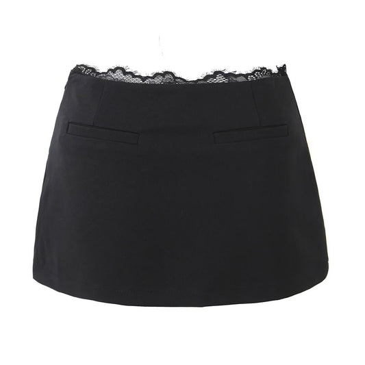 Lace Half Body Short Skirt
