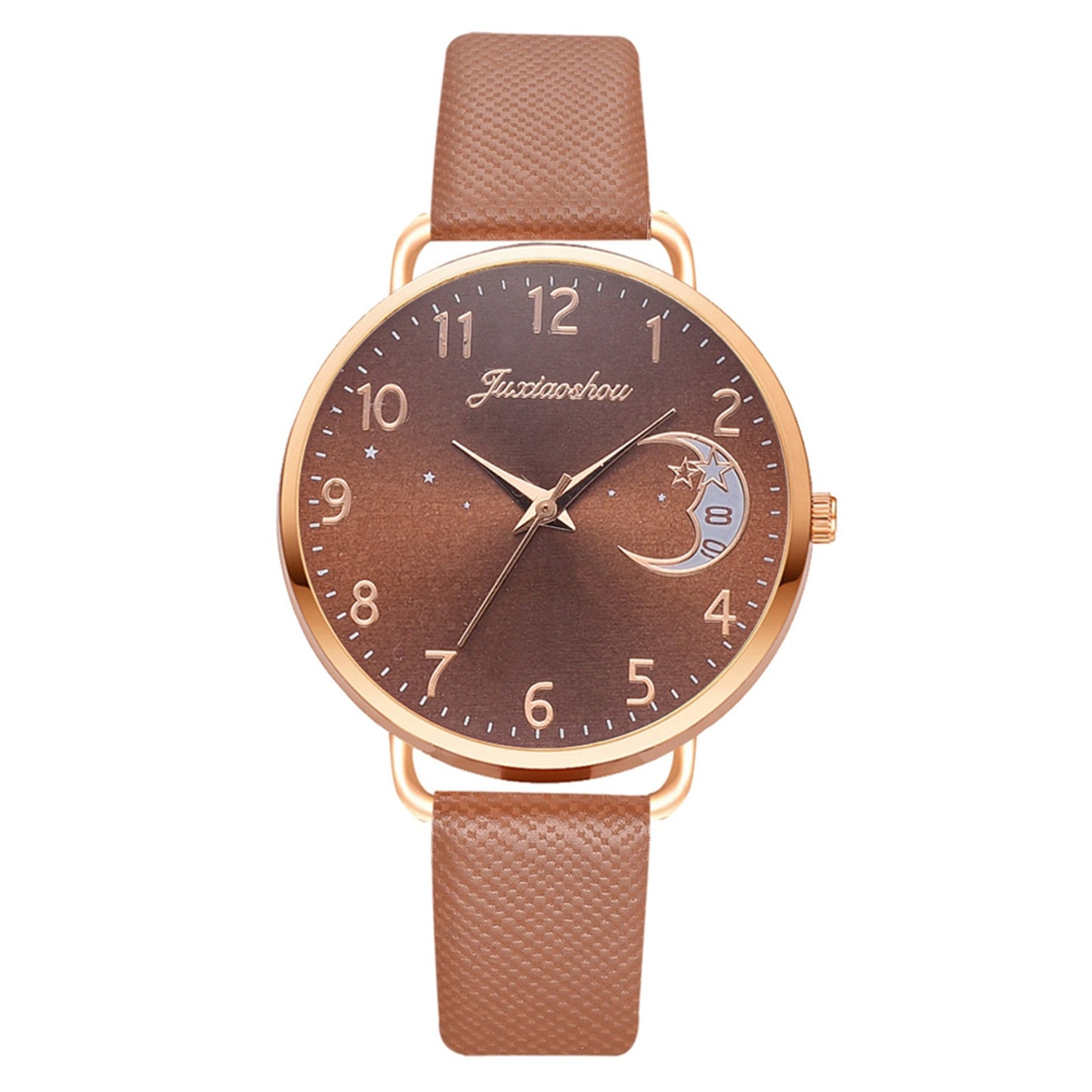 Luxury Leather Band Women's Wrist Watch - Harajuku Style