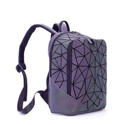 Hype Geometric Prism Luminous Backpack - Larger Size