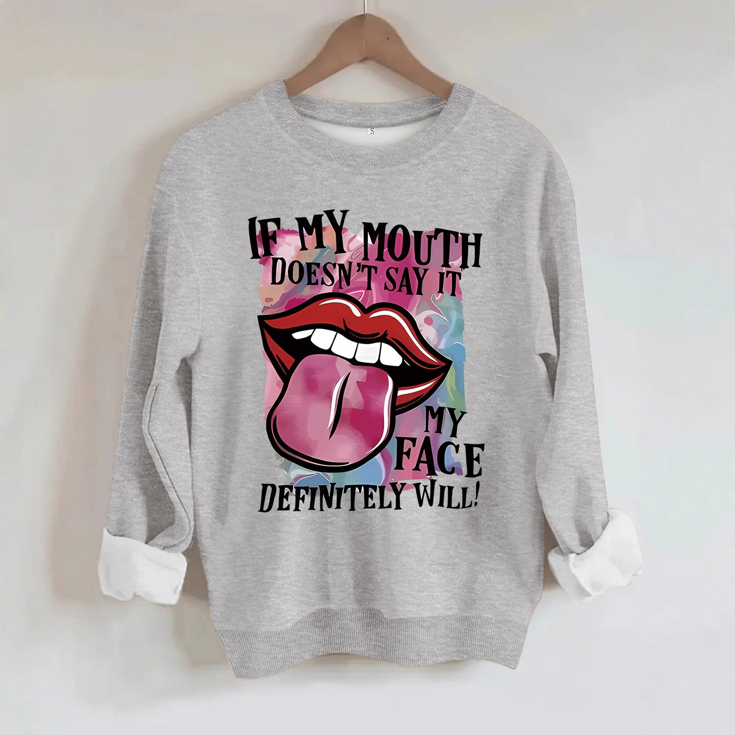 Printed Pattern Sweatshirt