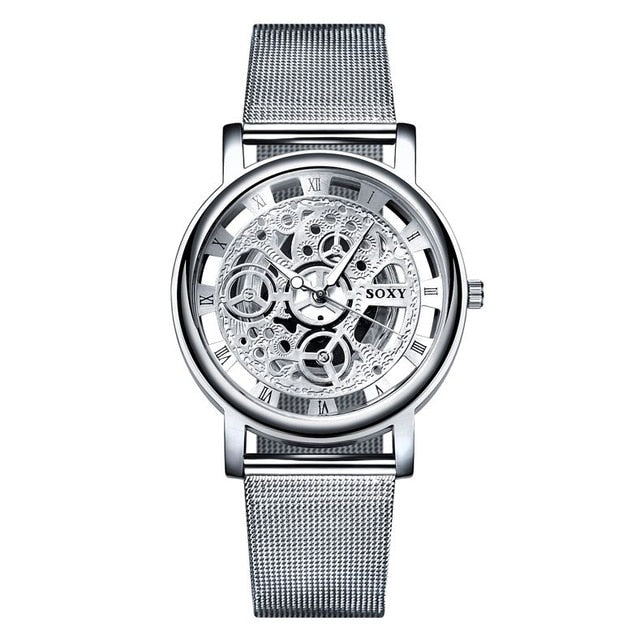 Harajuku Style Luxury Skeleton Watch for Men & Women