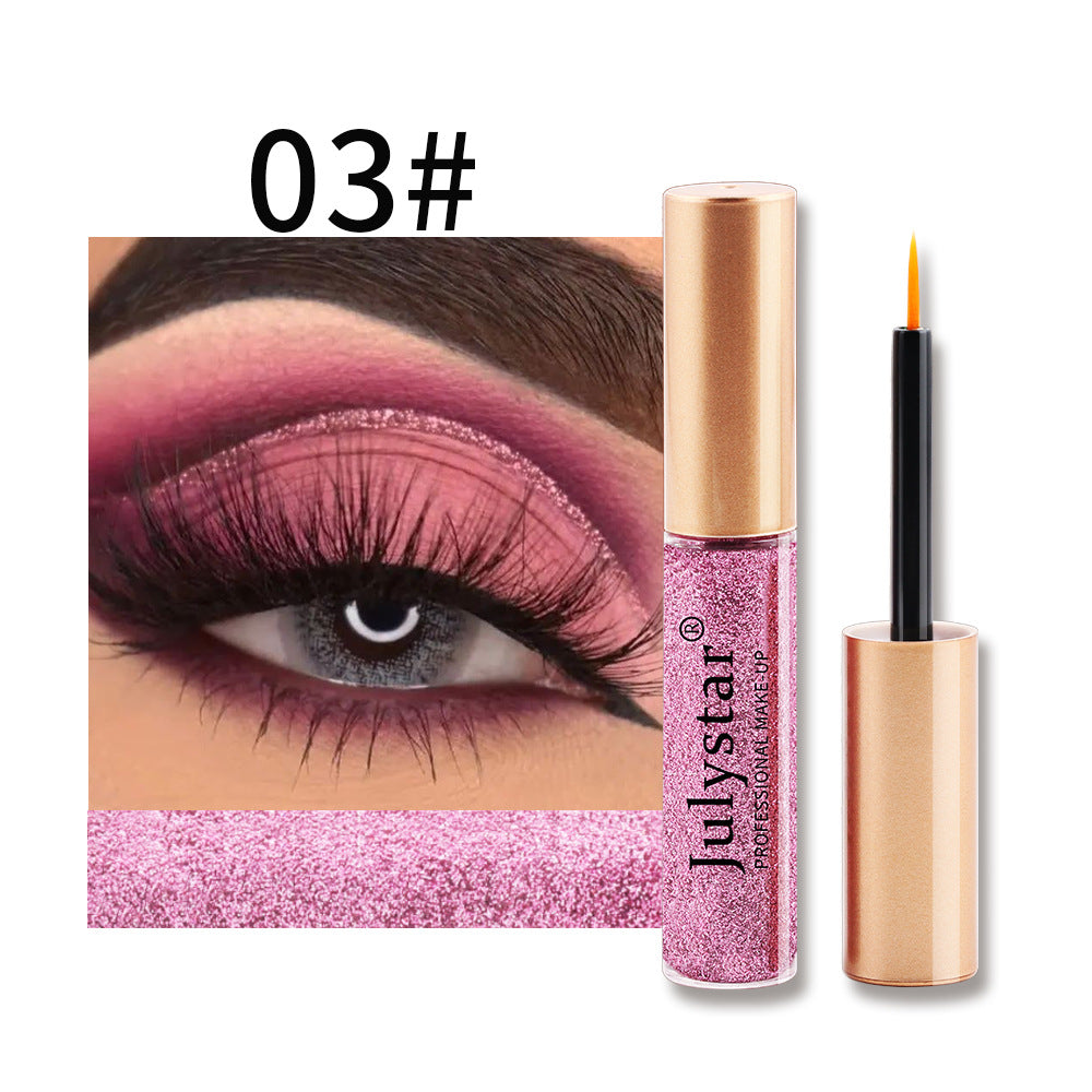 Waterproof Pearl Colored Liquid Eyeliner Pen